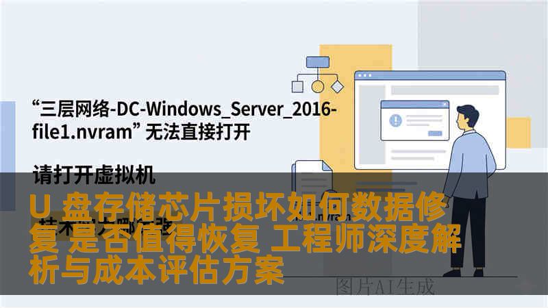 U 盘存储芯片损坏如何数据修复 是否值得恢复 工程师深度解析与成本评估方案