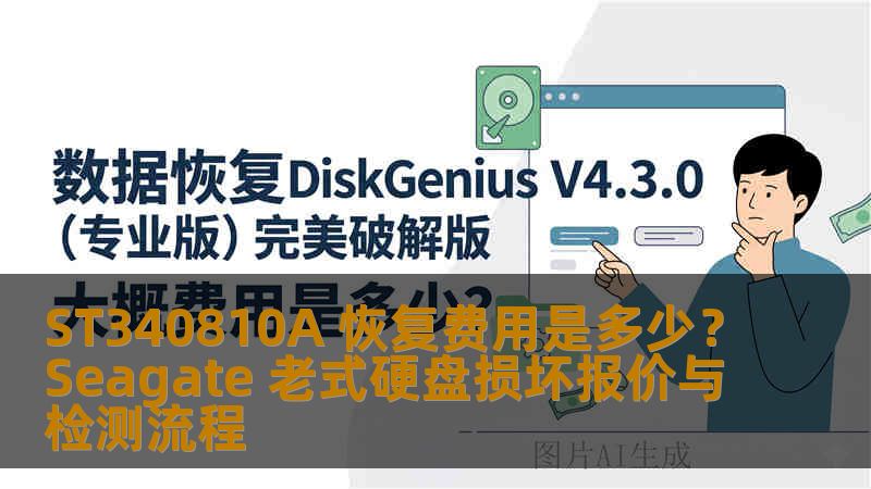 ST340810A 恢复费用是多少？Seagate 老式硬盘损坏报价与检测流程