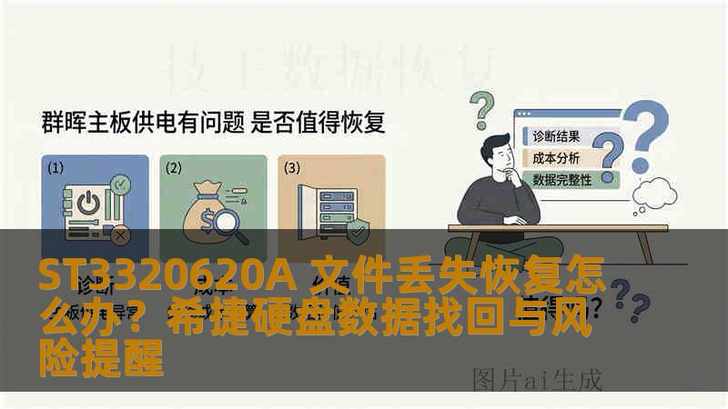ST3320620A 文件丢失恢复怎么办？希捷硬盘数据找回与风险提醒