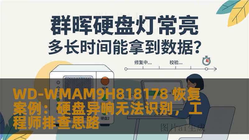 WD-WMAM9H818178 恢复案例：硬盘异响无法识别，工程师排查思路