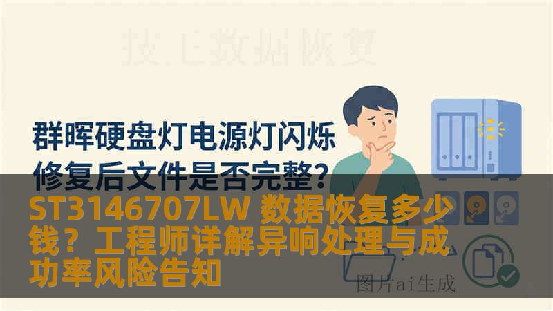 ST3146707LW 数据恢复多少钱？工程师详解异响处理与成功率风险告知