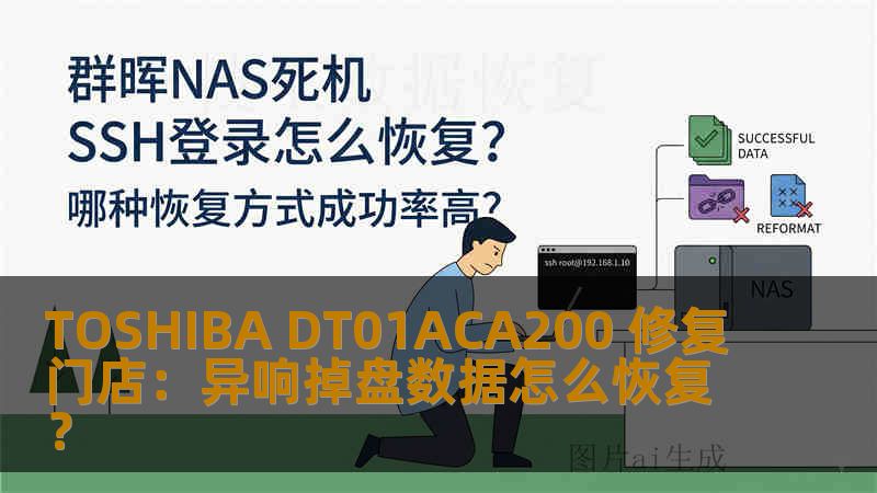 TOSHIBA DT01ACA200 修复门店：异响掉盘数据怎么恢复？
