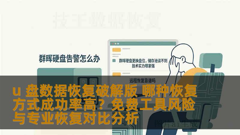 u 盘数据恢复破解版 哪种恢复方式成功率高？免费工具风险与专业恢复对比分析
