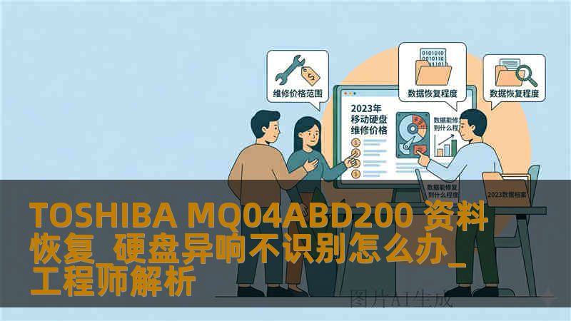 TOSHIBA MQ04ABD200 资料恢复_硬盘异响不识别怎么办_工程师解析