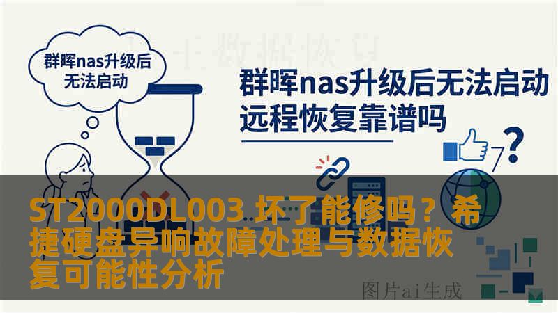 ST2000DL003 坏了能修吗？希捷硬盘异响故障处理与数据恢复可能性分析