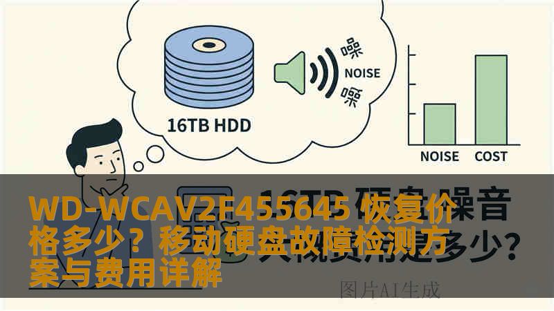 WD-WCAV2F455645 恢复价格多少？移动硬盘故障检测方案与费用详解