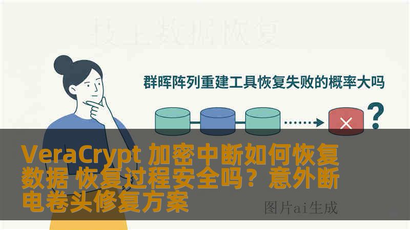 VeraCrypt 加密中断如何恢复数据 恢复过程安全吗？意外断电卷头修复方案