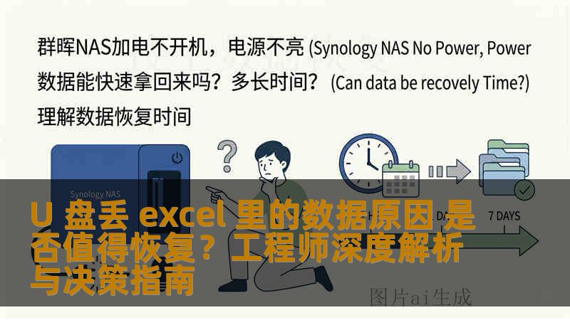 U 盘丢 excel 里的数据原因 是否值得恢复？工程师深度解析与决策指南