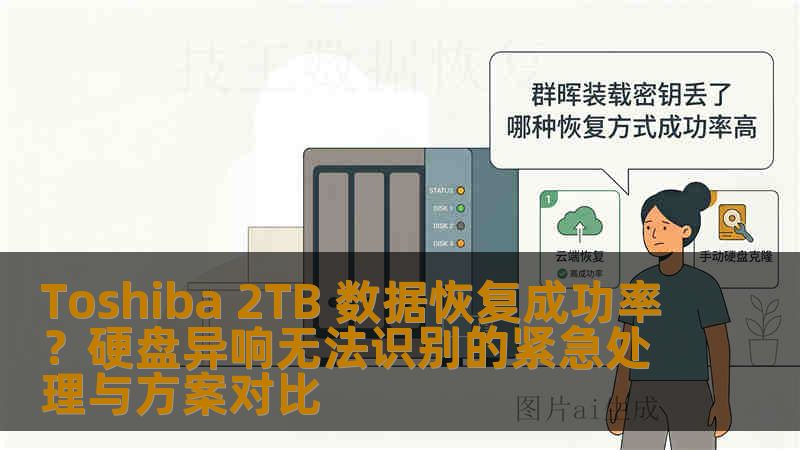 Toshiba 2TB 数据恢复成功率？硬盘异响无法识别的紧急处理与方案对比