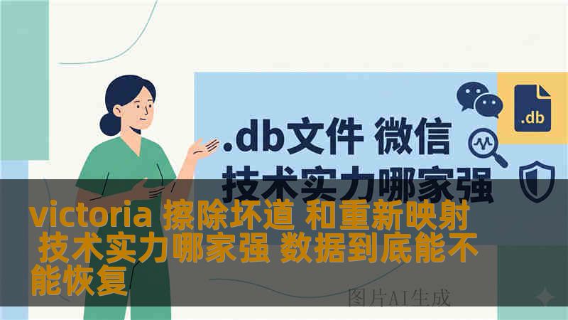 victoria 擦除坏道 和重新映射 技术实力哪家强 数据到底能不能恢复