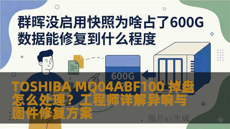TOSHIBA MQ04ABF100 掉盘怎么处理？工程师详解异响与固件修复方案