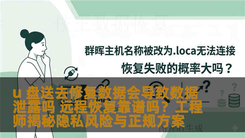 u 盘送去修复数据会导致数据泄露吗 远程恢复靠谱吗？工程师揭秘隐私风险与正规方案