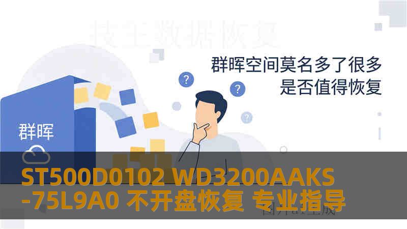 ST500D0102 WD3200AAKS-75L9A0 不开盘恢复 专业指导