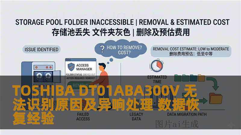 TOSHIBA DT01ABA300V 无法识别原因及异响处理 数据恢复经验