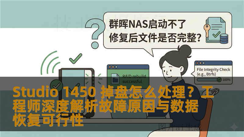 Studio 1450 掉盘怎么处理？工程师深度解析故障原因与数据恢复可行性