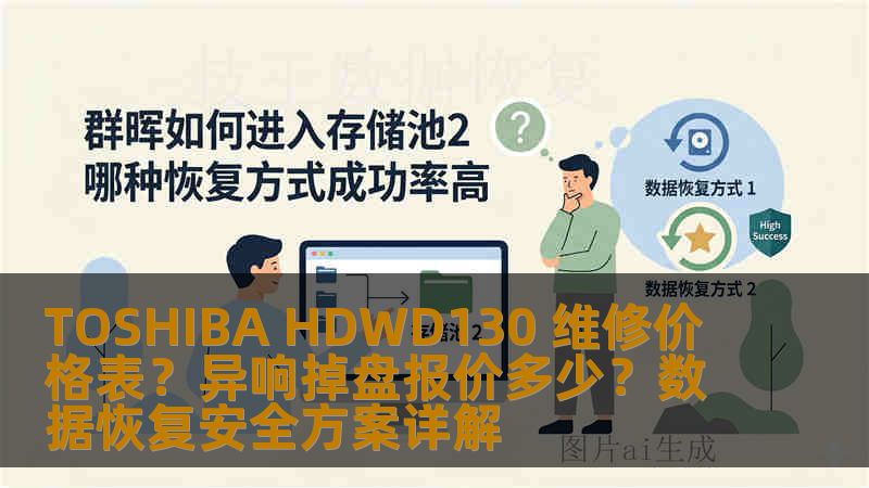 TOSHIBA HDWD130 维修价格表？异响掉盘报价多少？数据恢复安全方案详解