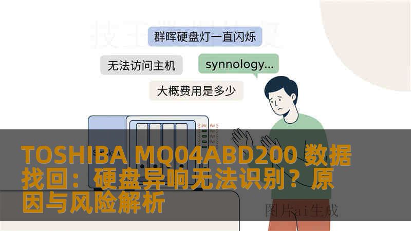 TOSHIBA MQ04ABD200 数据找回：硬盘异响无法识别？原因与风险解析