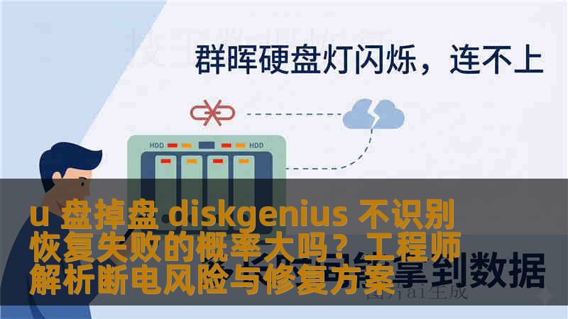 u 盘掉盘 diskgenius 不识别 恢复失败的概率大吗？工程师解析断电风险与修复方案