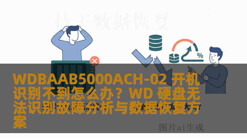 WDBAAB5000ACH-02 开机识别不到怎么办？WD 硬盘无法识别故障分析与数据恢复方案