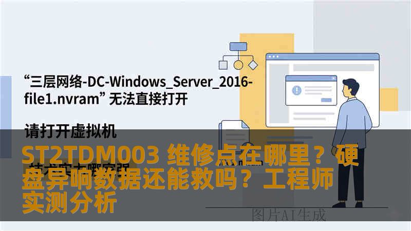 ST2TDM003 维修点在哪里？硬盘异响数据还能救吗？工程师实测分析