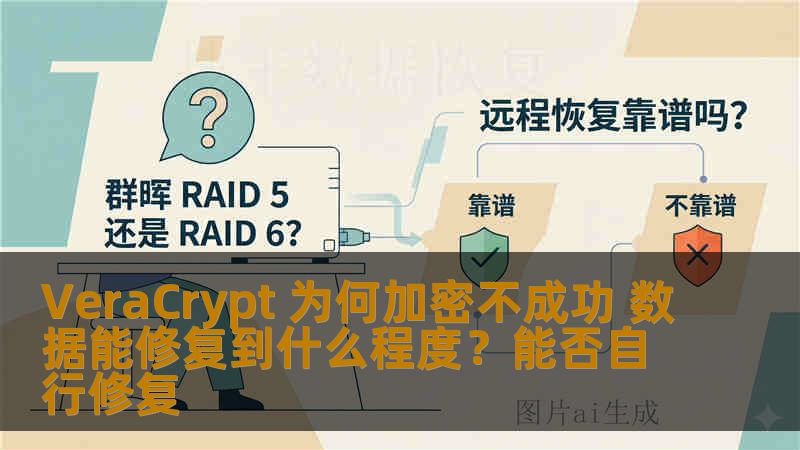 VeraCrypt 为何加密不成功 数据能修复到什么程度？能否自行修复