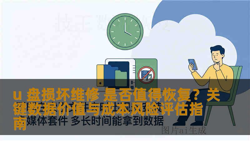 u 盘损坏维修 是否值得恢复？关键数据价值与成本风险评估指南