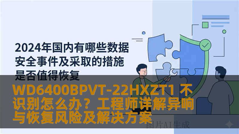 WD6400BPVT-22HXZT1 不识别怎么办？工程师详解异响与恢复风险及解决方案
