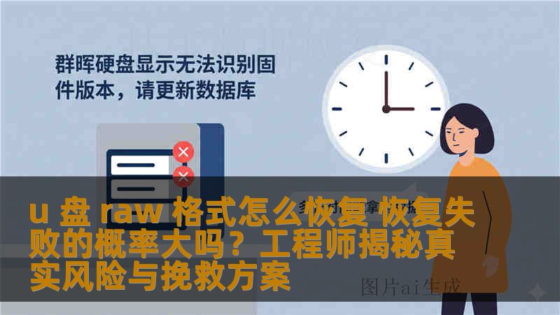 u 盘 raw 格式怎么恢复 恢复失败的概率大吗？工程师揭秘真实风险与挽救方案
