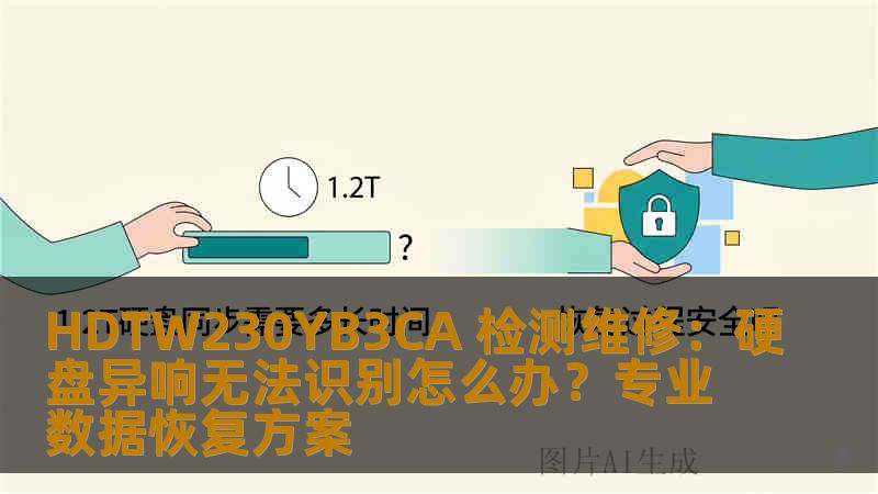 HDTW230YB3CA 检测维修：硬盘异响无法识别怎么办？专业数据恢复方案