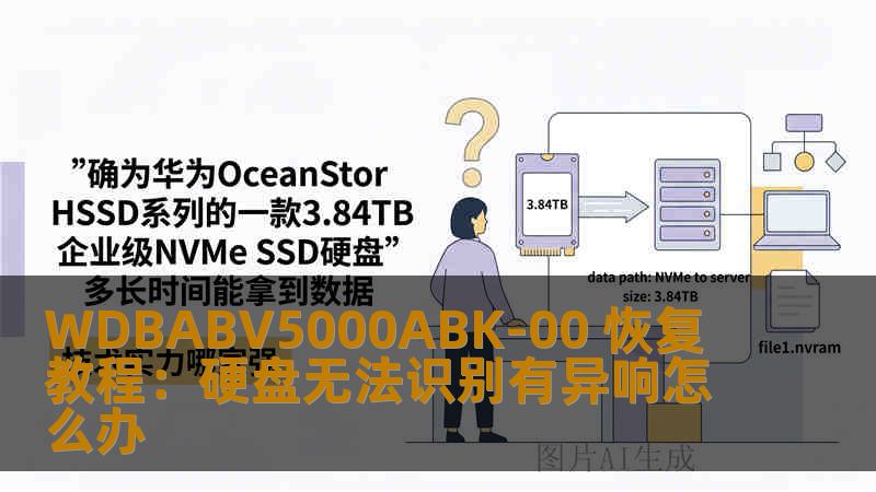 WDBABV5000ABK-00 恢复教程：硬盘无法识别有异响怎么办