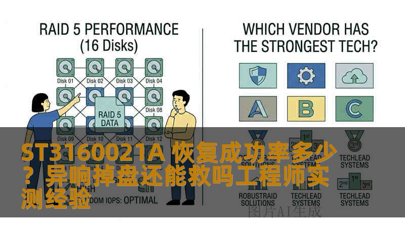 ST3160021A 恢复成功率多少？异响掉盘还能救吗工程师实测经验