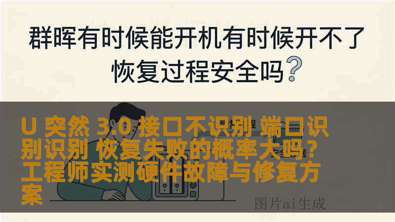 U 突然 3.0 接口不识别 端口识别识别 恢复失败的概率大吗？工程师实测硬件故障与修复方案