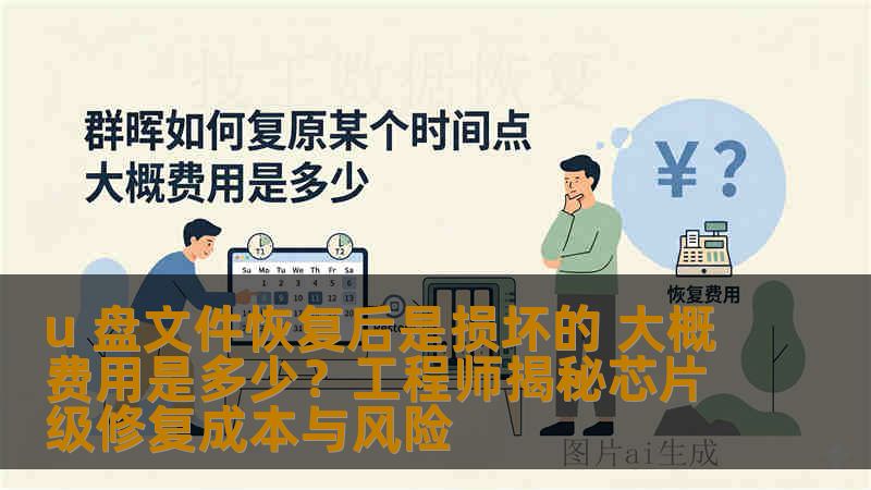 u 盘文件恢复后是损坏的 大概费用是多少？工程师揭秘芯片级修复成本与风险