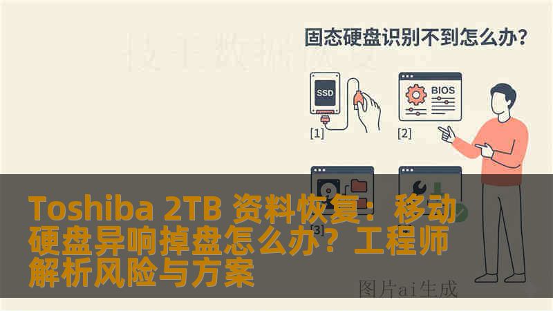 Toshiba 2TB 资料恢复：移动硬盘异响掉盘怎么办？工程师解析风险与方案