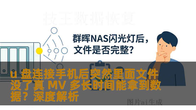 u 盘连接手机后突然里面文件没了真 MV 多长时间能拿到数据？深度解析