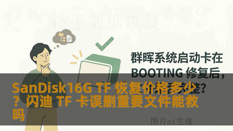 SanDisk16G TF 恢复价格多少？闪迪 TF 卡误删重要文件能救吗