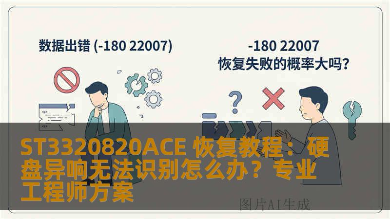 ST3320820ACE 恢复教程：硬盘异响无法识别怎么办？专业工程师方案