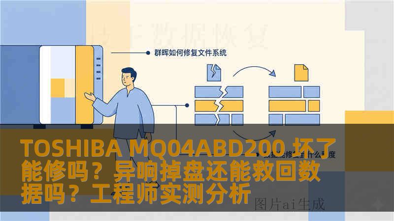 TOSHIBA MQ04ABD200 坏了能修吗？异响掉盘还能救回数据吗？工程师实测分析