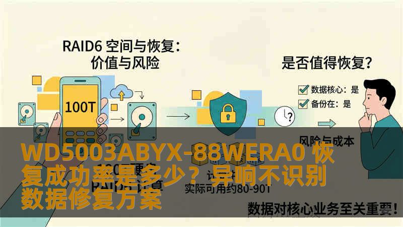 WD5003ABYX-88WERA0 恢复成功率是多少？异响不识别数据修复方案