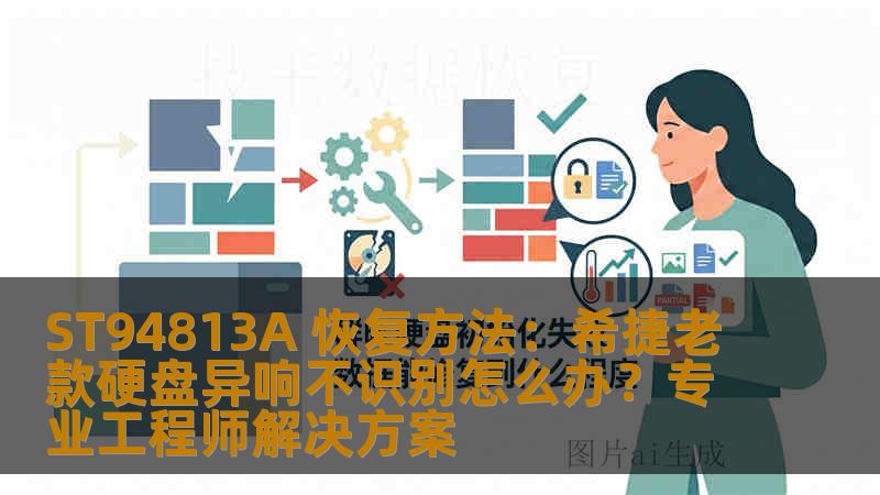 ST94813A 恢复方法：希捷老款硬盘异响不识别怎么办？专业工程师解决方案