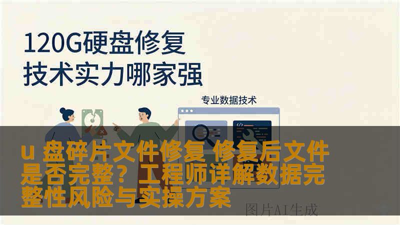 u 盘碎片文件修复 修复后文件是否完整？工程师详解数据完整性风险与实操方案