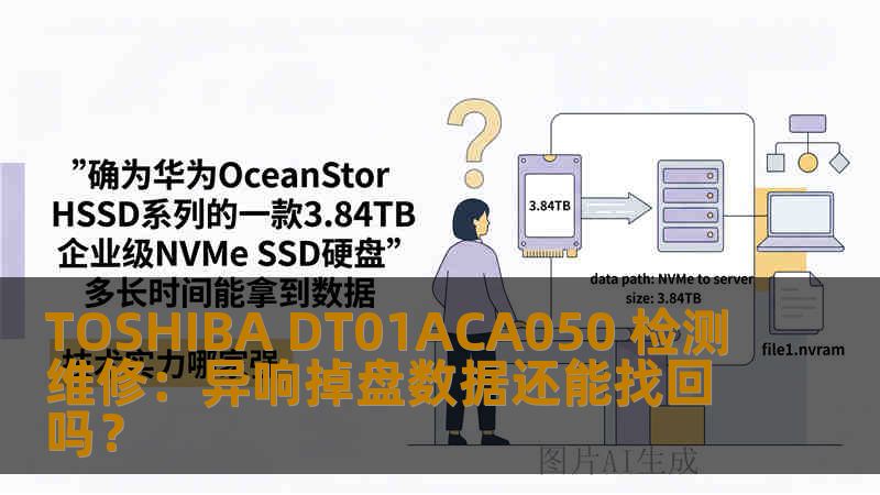TOSHIBA DT01ACA050 检测维修：异响掉盘数据还能找回吗？