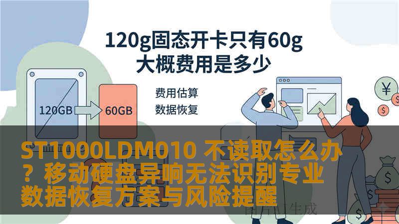 ST1000LDM010 不读取怎么办？移动硬盘异响无法识别专业数据恢复方案与风险提醒