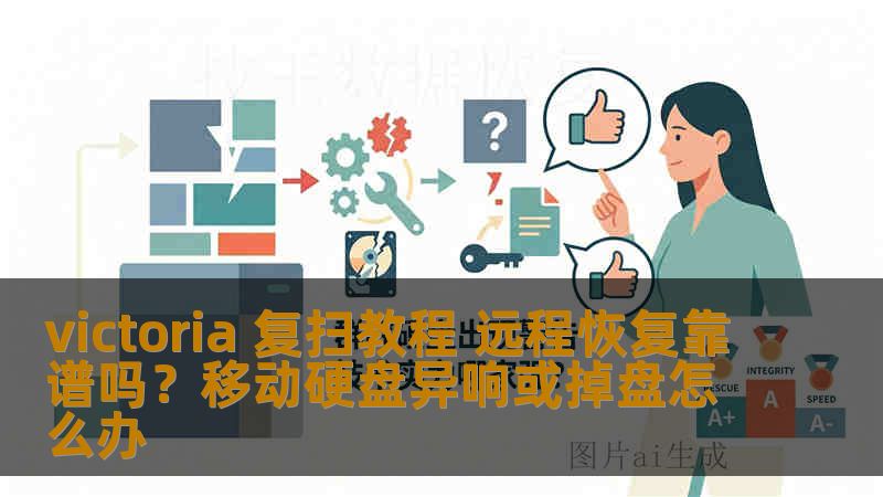 victoria 复扫教程 远程恢复靠谱吗？移动硬盘异响或掉盘怎么办