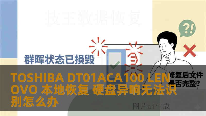 TOSHIBA DT01ACA100 LENOVO 本地恢复 硬盘异响无法识别怎么办