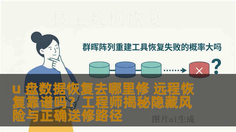 u 盘数据恢复去哪里修 远程恢复靠谱吗？工程师揭秘隐藏风险与正确送修路径