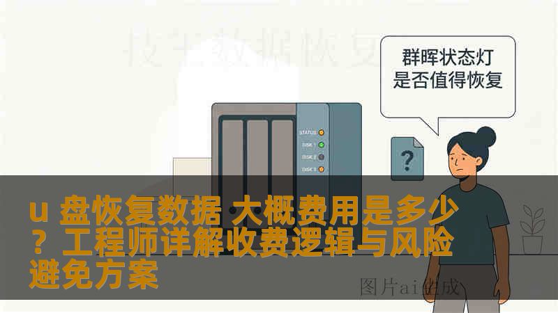 u 盘恢复数据 大概费用是多少？工程师详解收费逻辑与风险避免方案