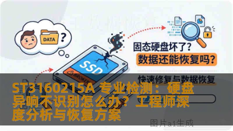 ST3160215A 专业检测：硬盘异响不识别怎么办？工程师深度分析与恢复方案
