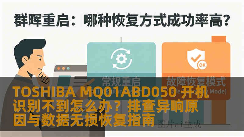 TOSHIBA MQ01ABD050 开机识别不到怎么办？排查异响原因与数据无损恢复指南