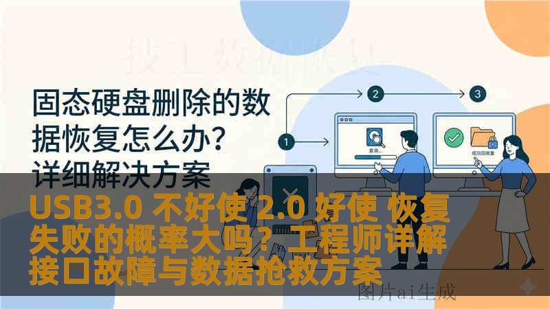 USB3.0 不好使 2.0 好使 恢复失败的概率大吗？工程师详解接口故障与数据抢救方案